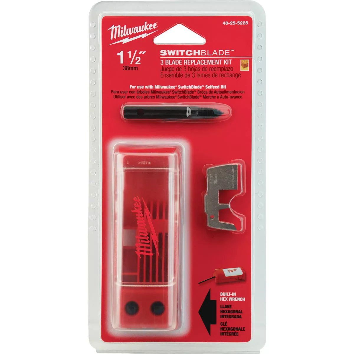 Milwaukee SWITCHBLADE 1-1/2 In. Selfeed Replacement Blade