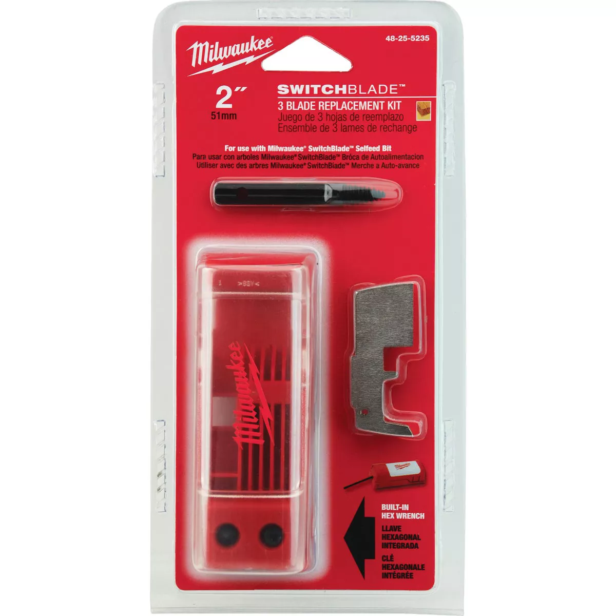Milwaukee SWITCHBLADE 2 In. Selfeed Replacement Blade