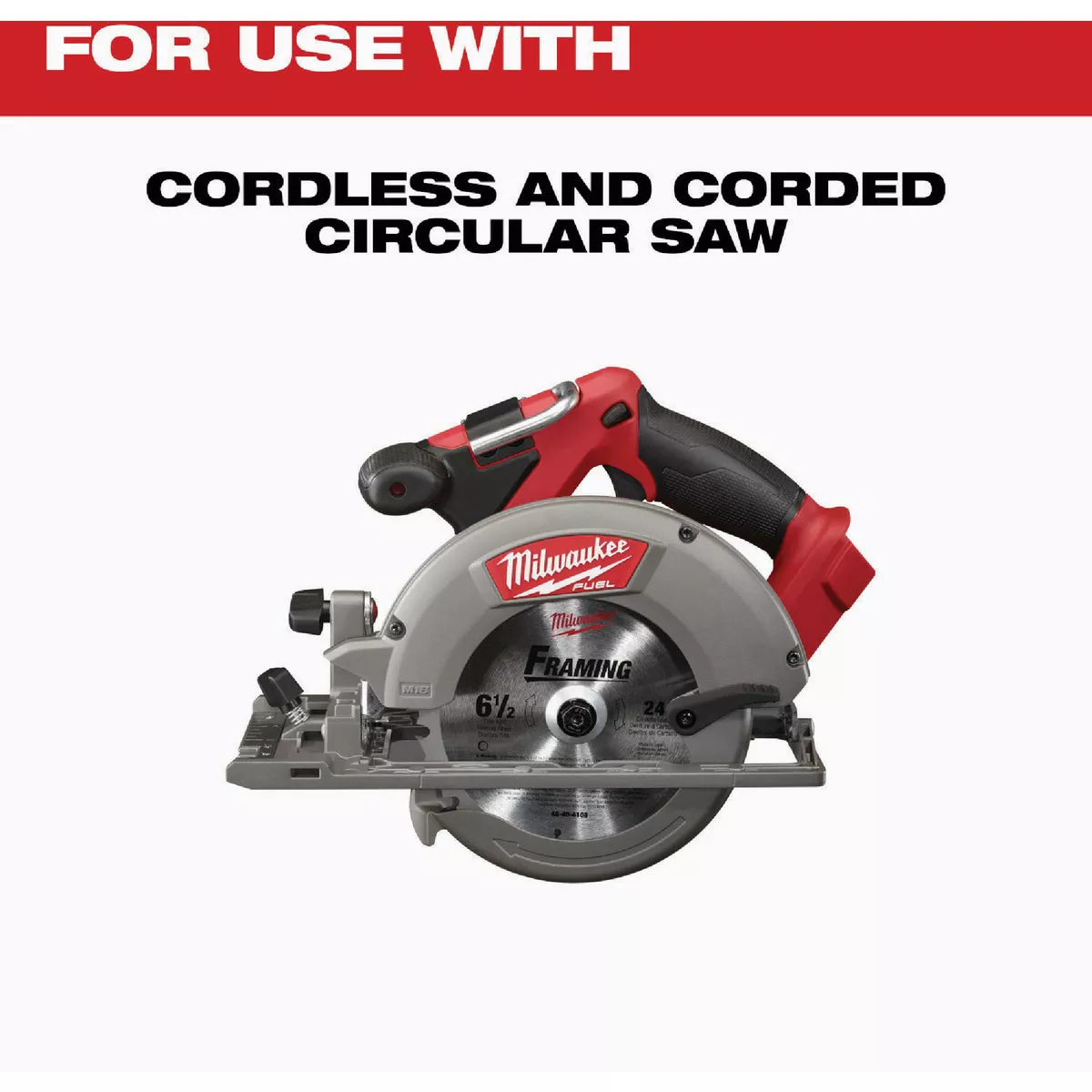 Milwaukee 6-1/2 In. 24-Tooth Framing Circular Saw Blade (2-Pack) - photo 2
