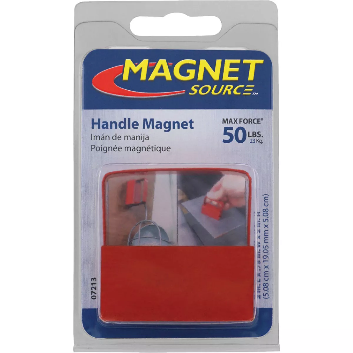 Master Magnetics 2 in. 3/4 in. 1 in. Handle Magnet - photo 2