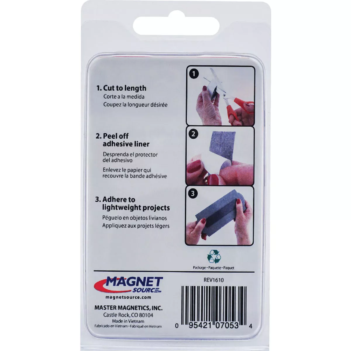 Master Magnetics 30 in. x 1 in. Magnetic Tape - photo 6