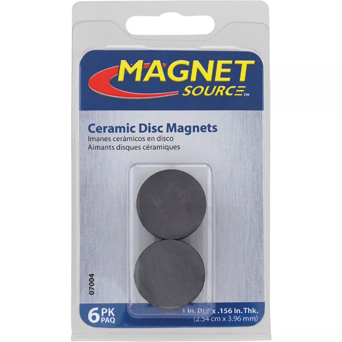 Master Magnetics Ceramic 1 in. Magnetic Discs (6-Pack) - photo 2