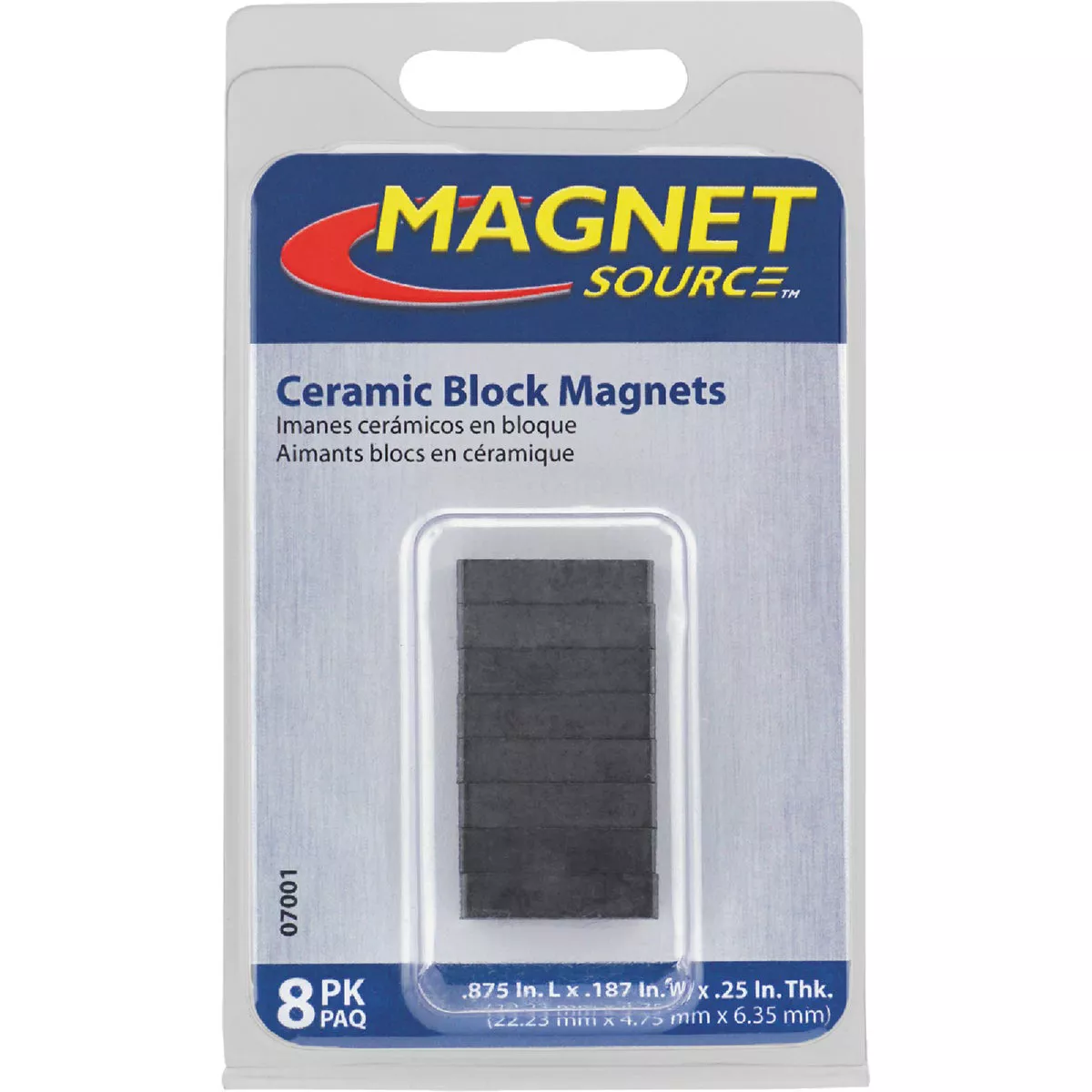 Master Magnetics 7/8 in. x 1/4 in. Magnetic Block - photo 4