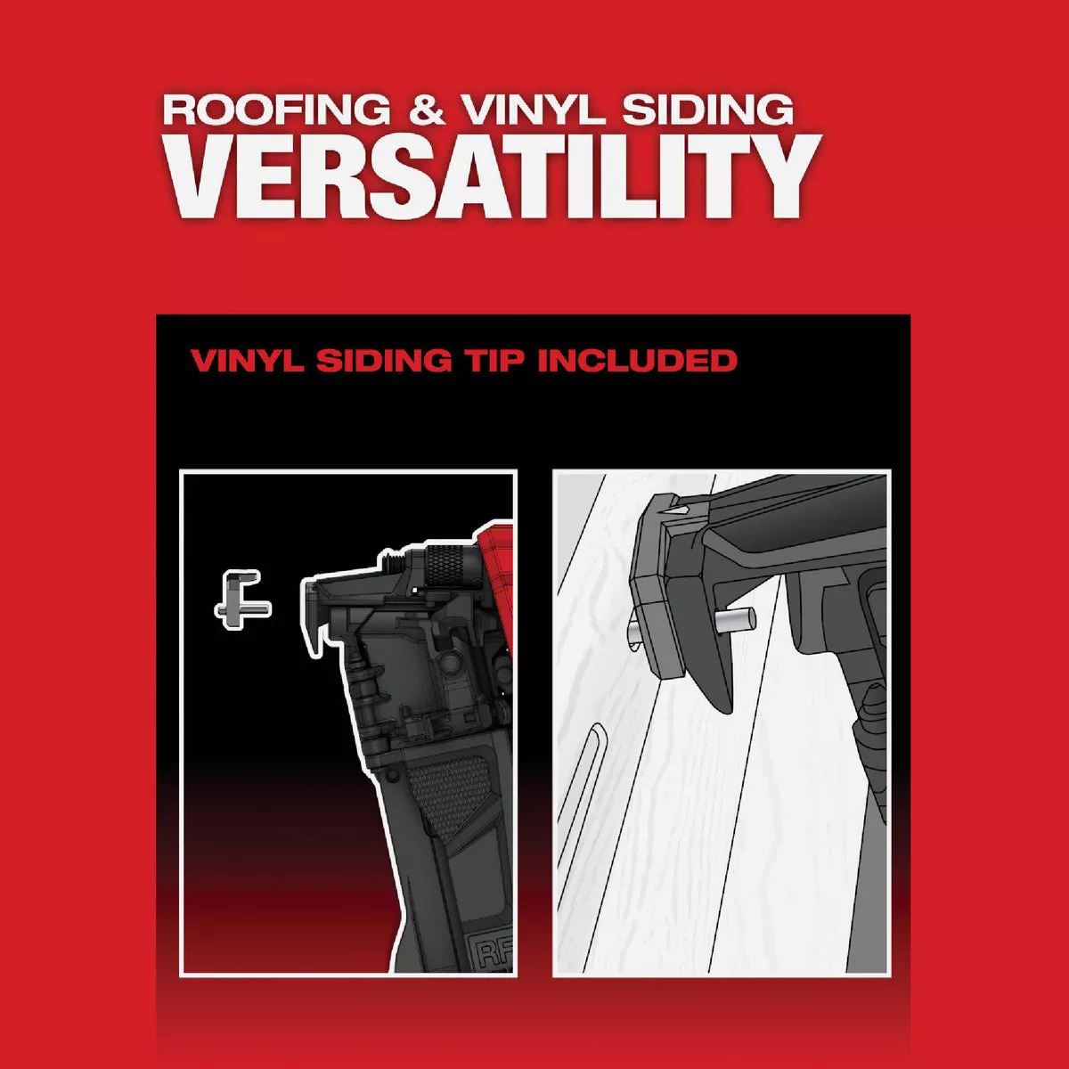 Milwaukee M18 FUEL Brushless Cordless Coil Roofing Nailer Kit with 3.0 Ah Battery & Charger - photo 8