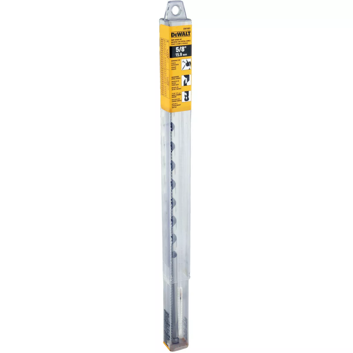 DeWalt Power Ship 5/8 In. x 17 In. Quick Change Auger Bit - photo 2