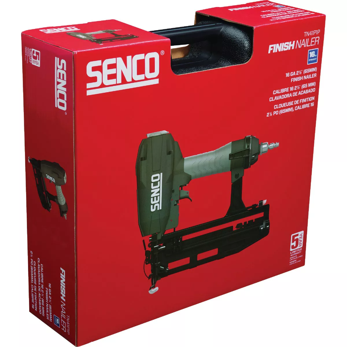 Senco 16-Gauge 2-1/2 In. Straight Finish Nailer - photo 2