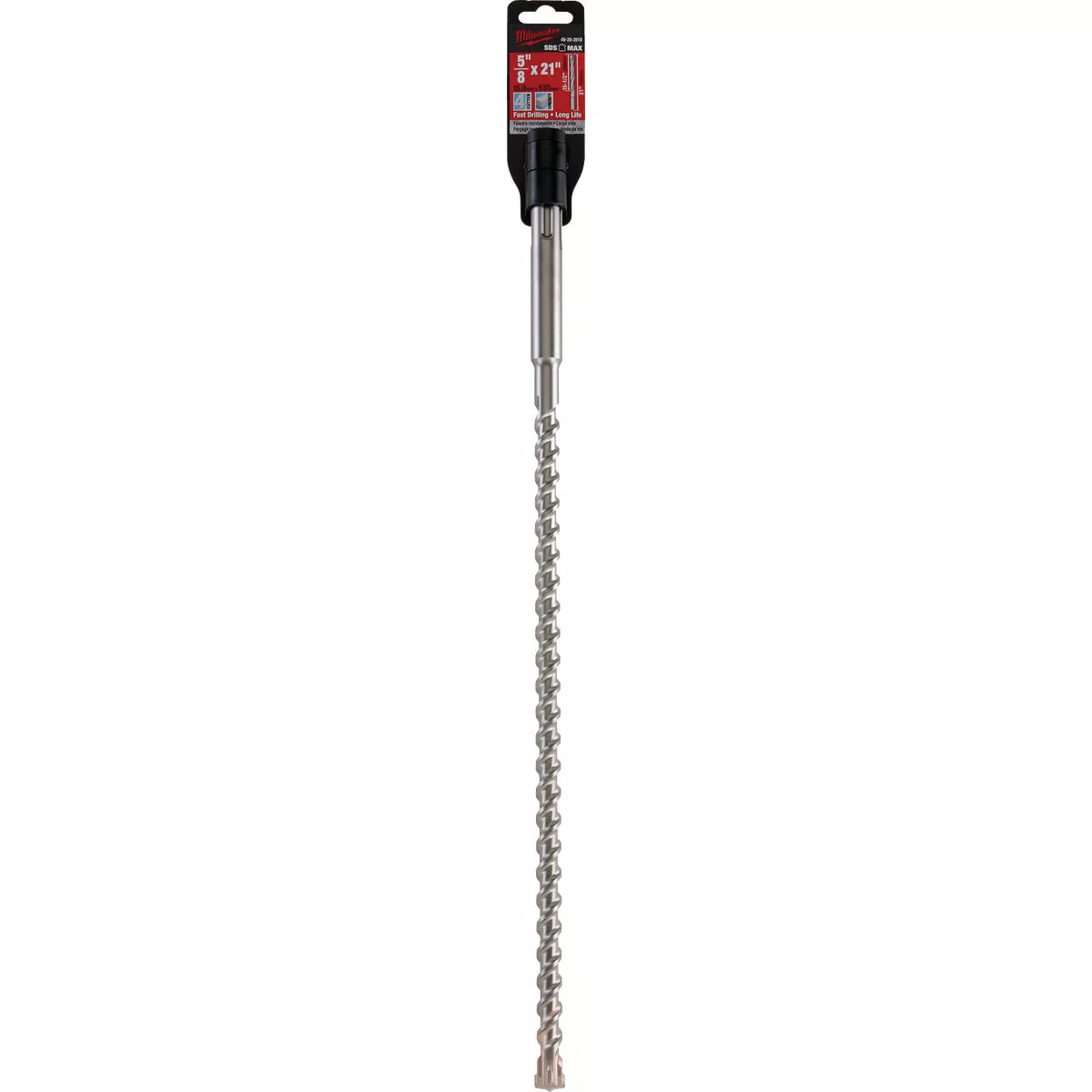 Milwaukee SDS-Max 5/8 In. x 21 In. 4-Cutter Rotary Hammer Drill Bit - photo 2