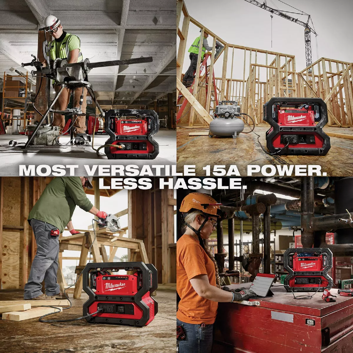 Milwaukee M18 Carry-On 3600W/1800W Power Supply - photo 3