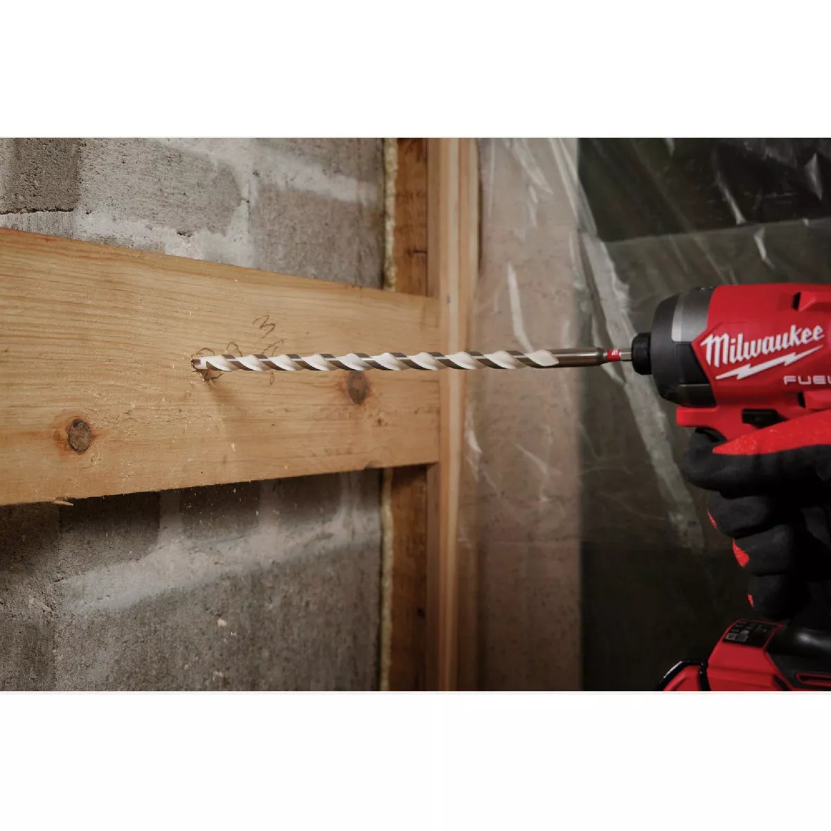 Milwaukee SHOCKWAVE 3/8 In. x 12 In. Impact Duty Carbide Multi-Material Hex Shank Drill Bit - photo 6