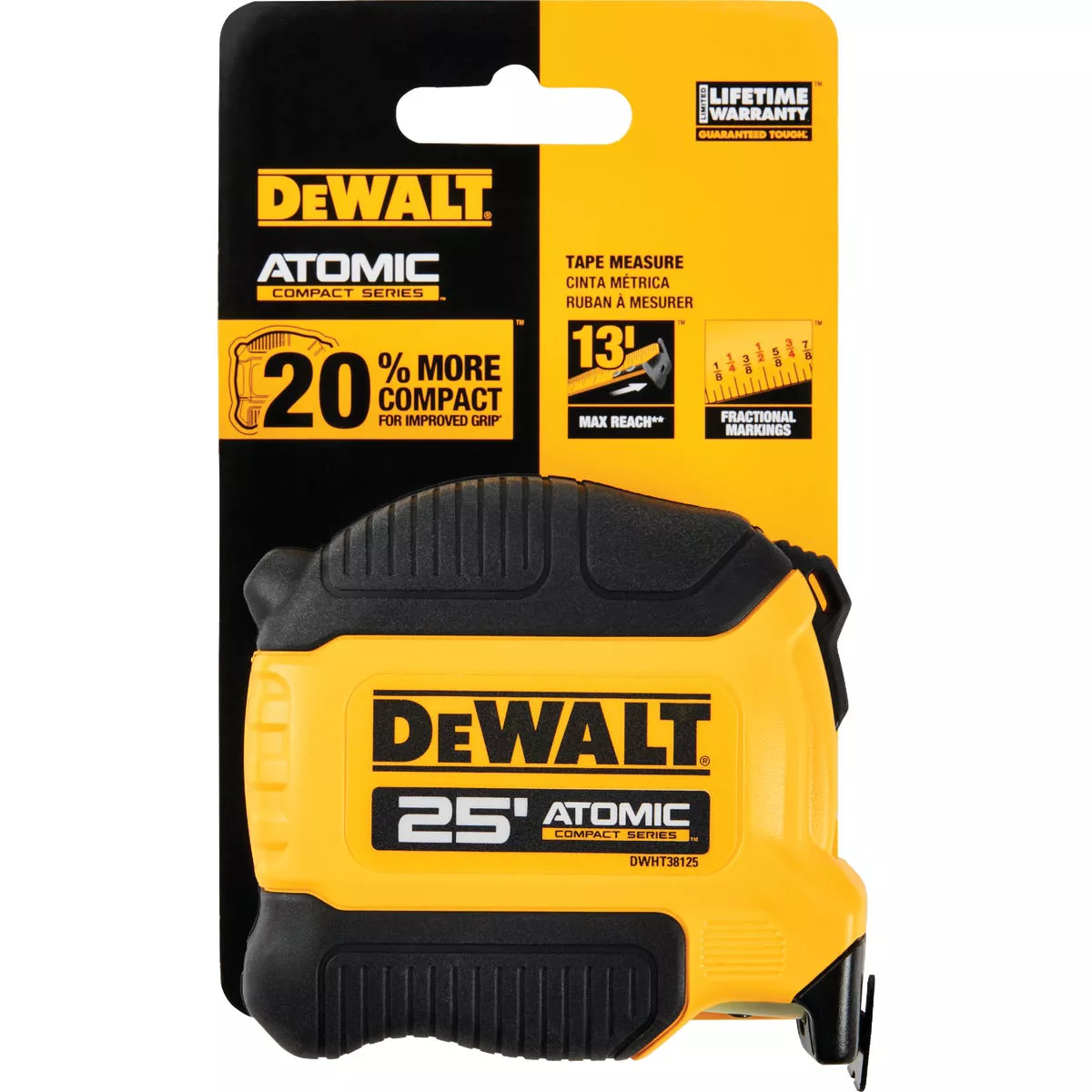 DEWALT ATOMIC 25 Ft. Tape Measure - photo 2