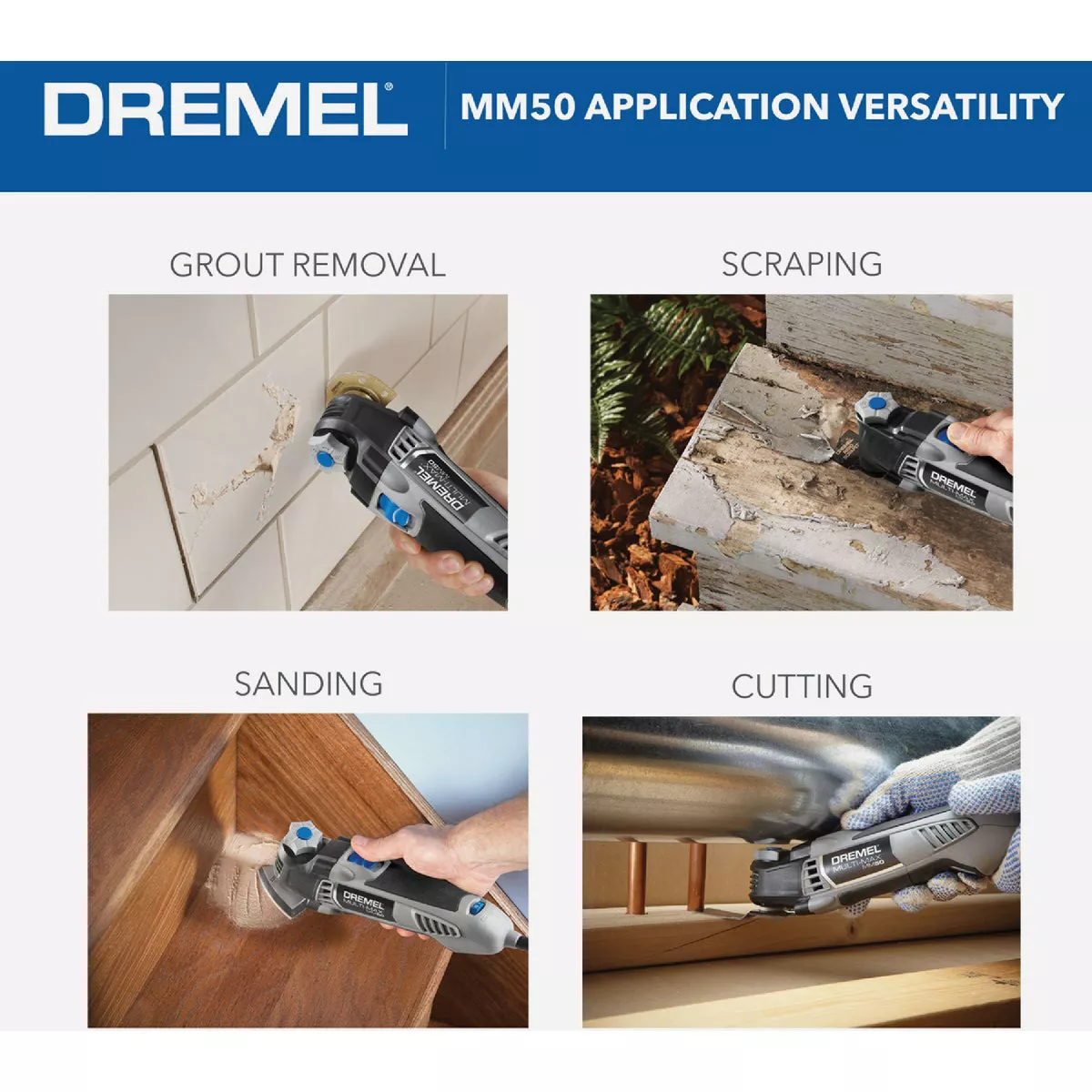 Dremel Multi-Max 5-Amp Oscillating Tool Kit - photo 8