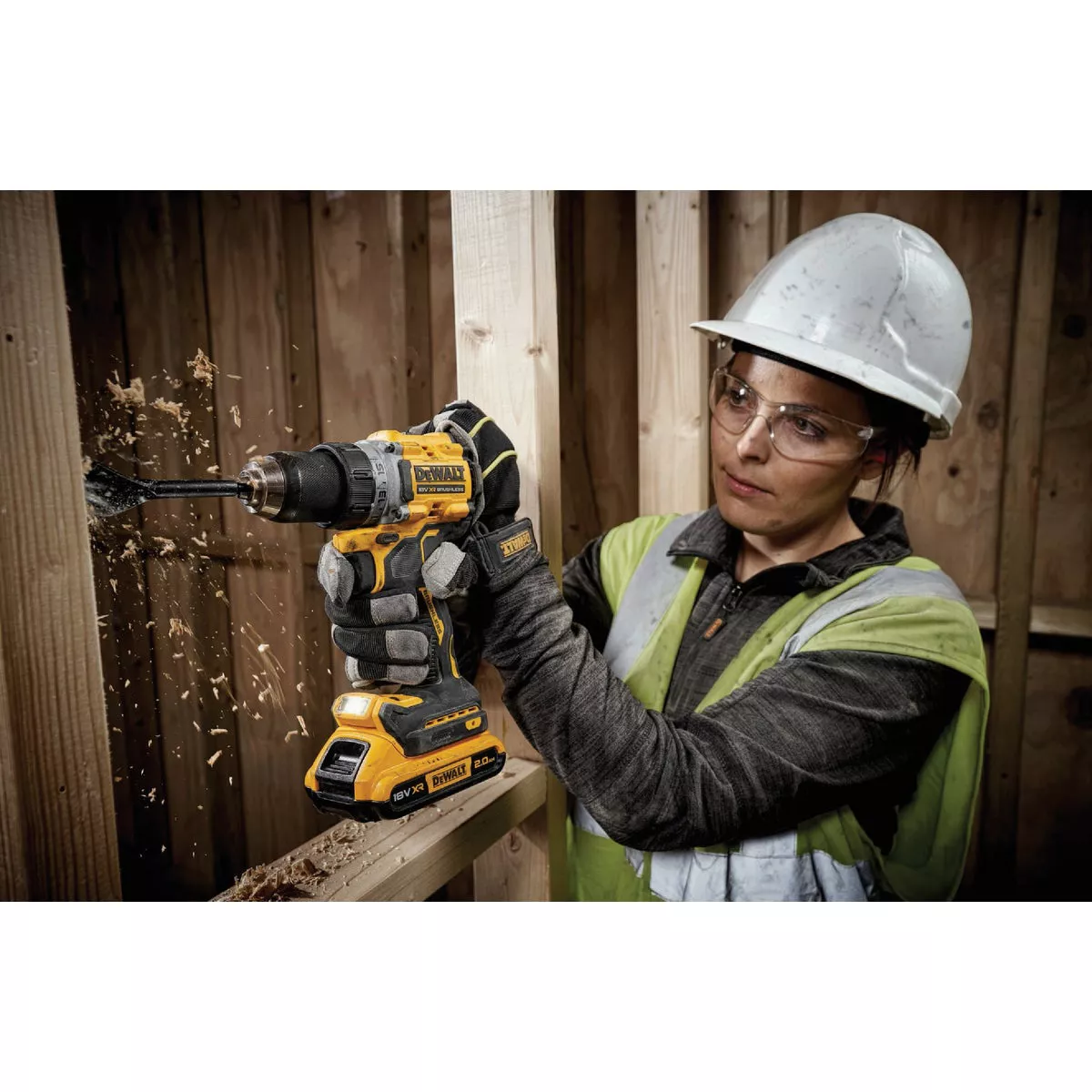 DEWALT 20V MAX XR Brushless 1/2 In. Cordless Drill/Driver Kit with (2) 2.0 Ah Batteries & Charger - photo 4