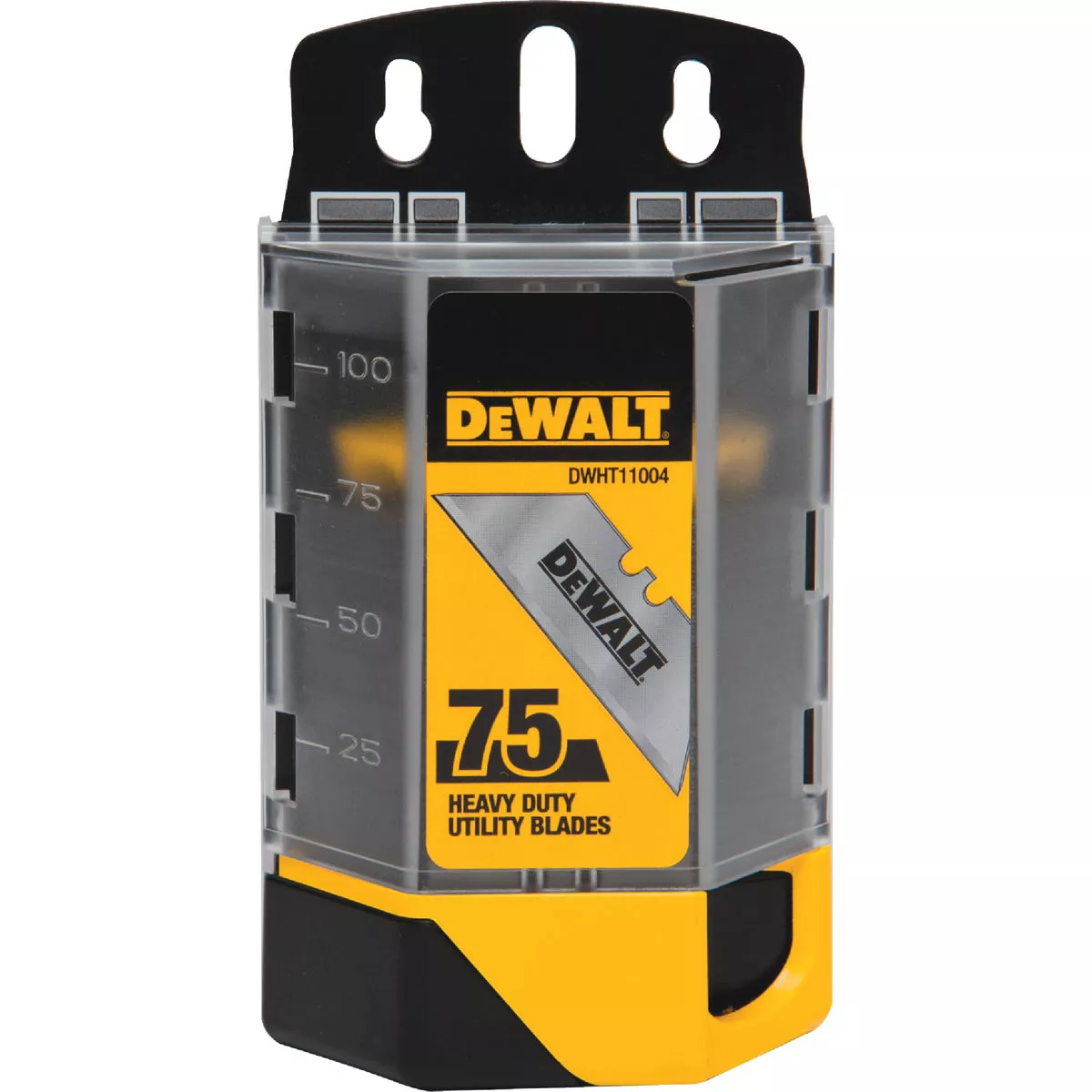 DEWALT 2-Point Heavy-Duty 2-1/2 In. Utility Knife Blade (75-Pack) - photo 3