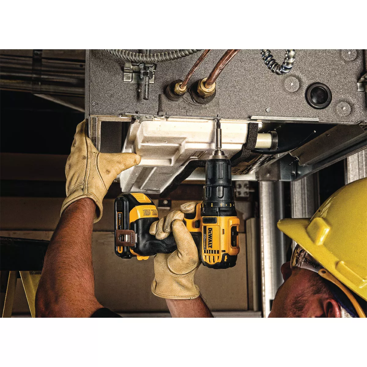 DEWALT 20-Volt MAX Lithium-Ion 1/2 In. Compact Cordless Drill Kit - photo 2