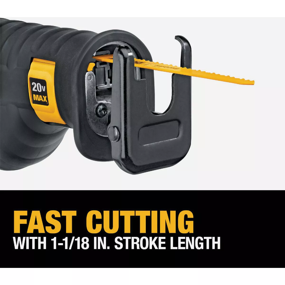 DEWALT 20V MAX Cordless Reciprocating Saw Kit with 5.0 Ah Battery & Charger - photo 4