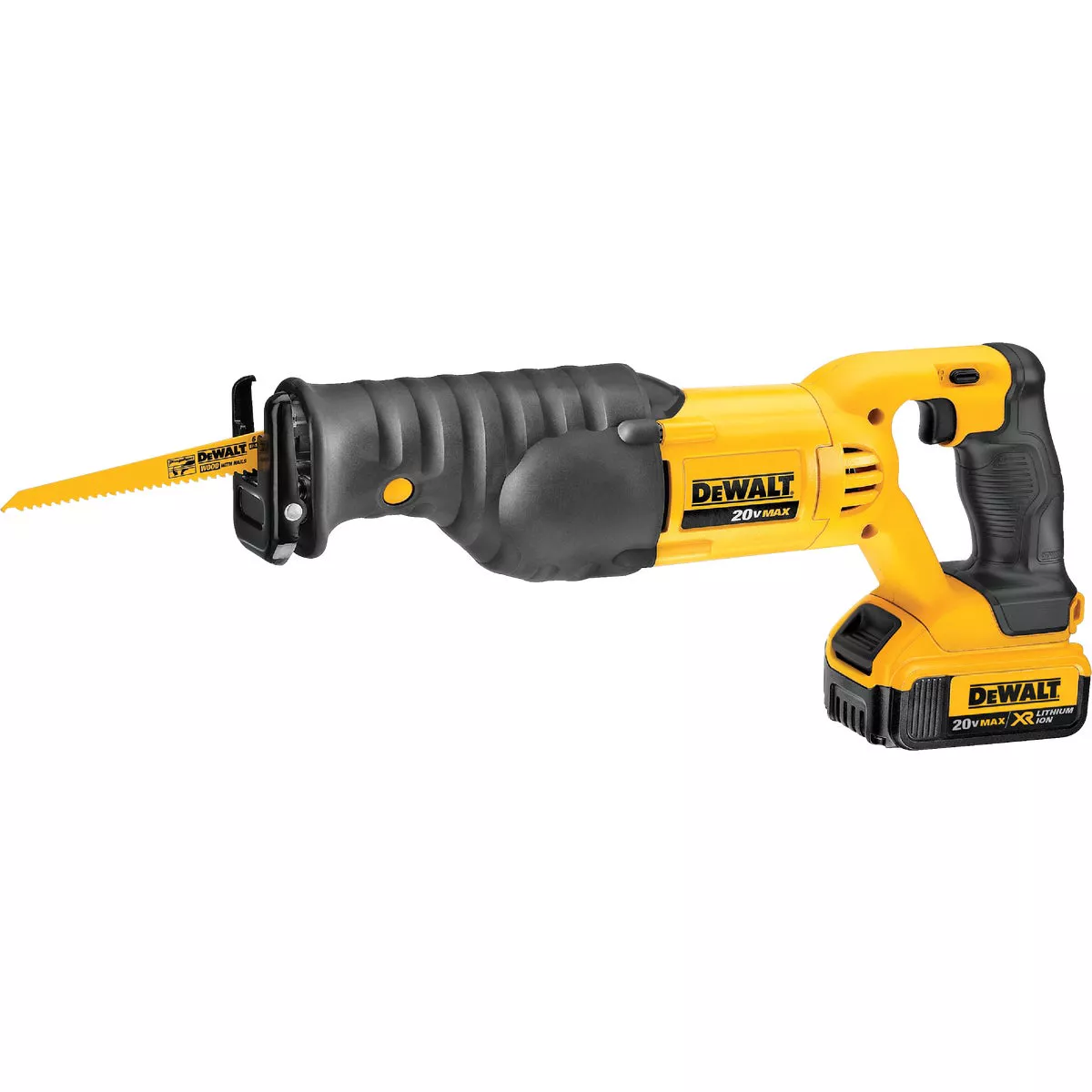 DEWALT 20V MAX Cordless Reciprocating Saw Kit with 5.0 Ah Battery & Charger - photo 7
