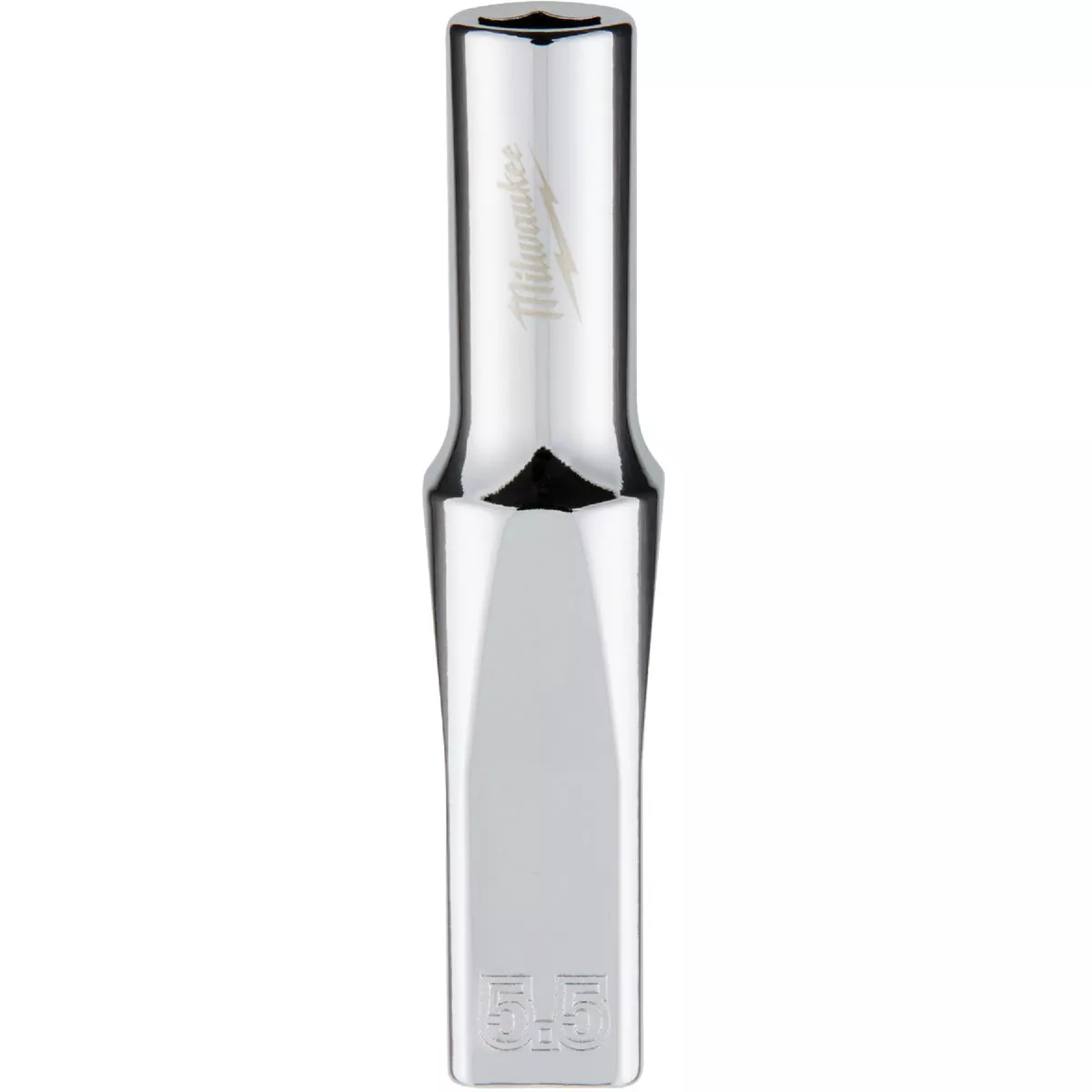 Milwaukee 1/4 In. Drive 5.5 mm 6-Point Deep Metric Socket with FOUR FLAT Sides
