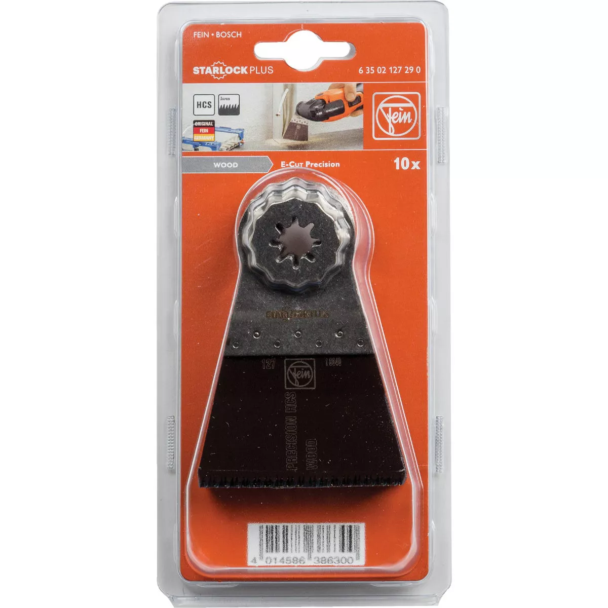 Fein Starlock 2-9/16 In. Steel Precision E-Cut Oscilating Blade (10-Pack) - photo 2