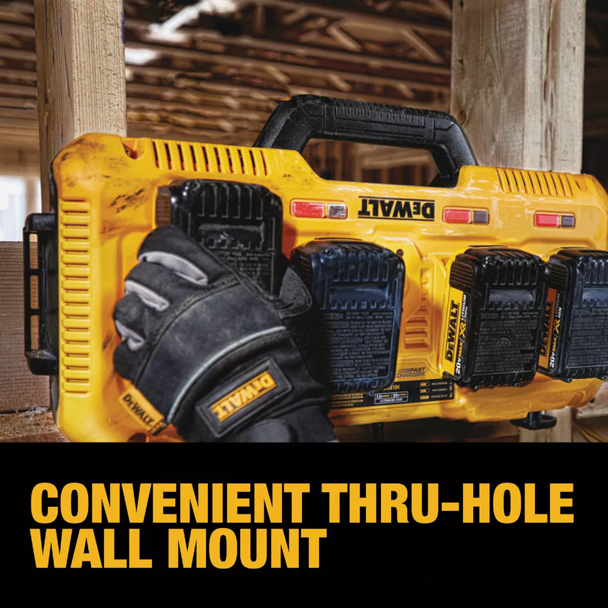 DEWALT 12V/20V/60V MAX 8A Lithium-Ion 4-Port Fast Battery Charger - photo 6