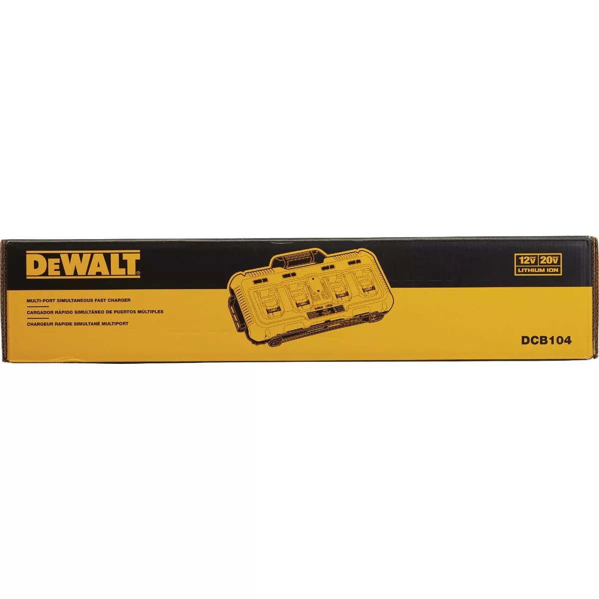 DEWALT 12V/20V/60V MAX 8A Lithium-Ion 4-Port Fast Battery Charger - photo 3