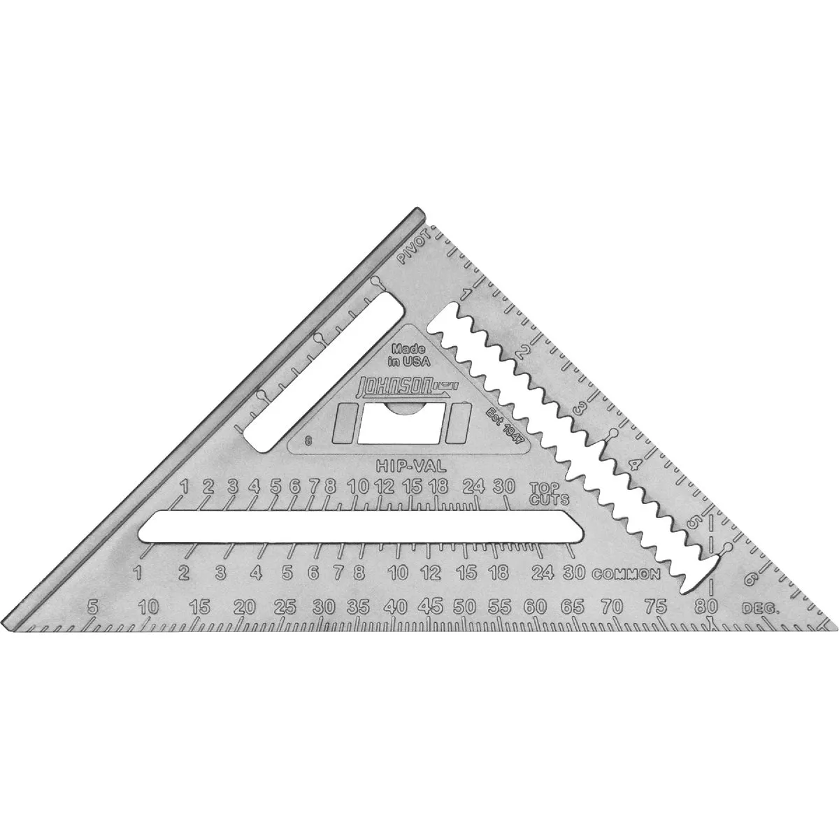 Johnson Level Johnny Square 7 In. Aluminum Rafter Square - photo 2
