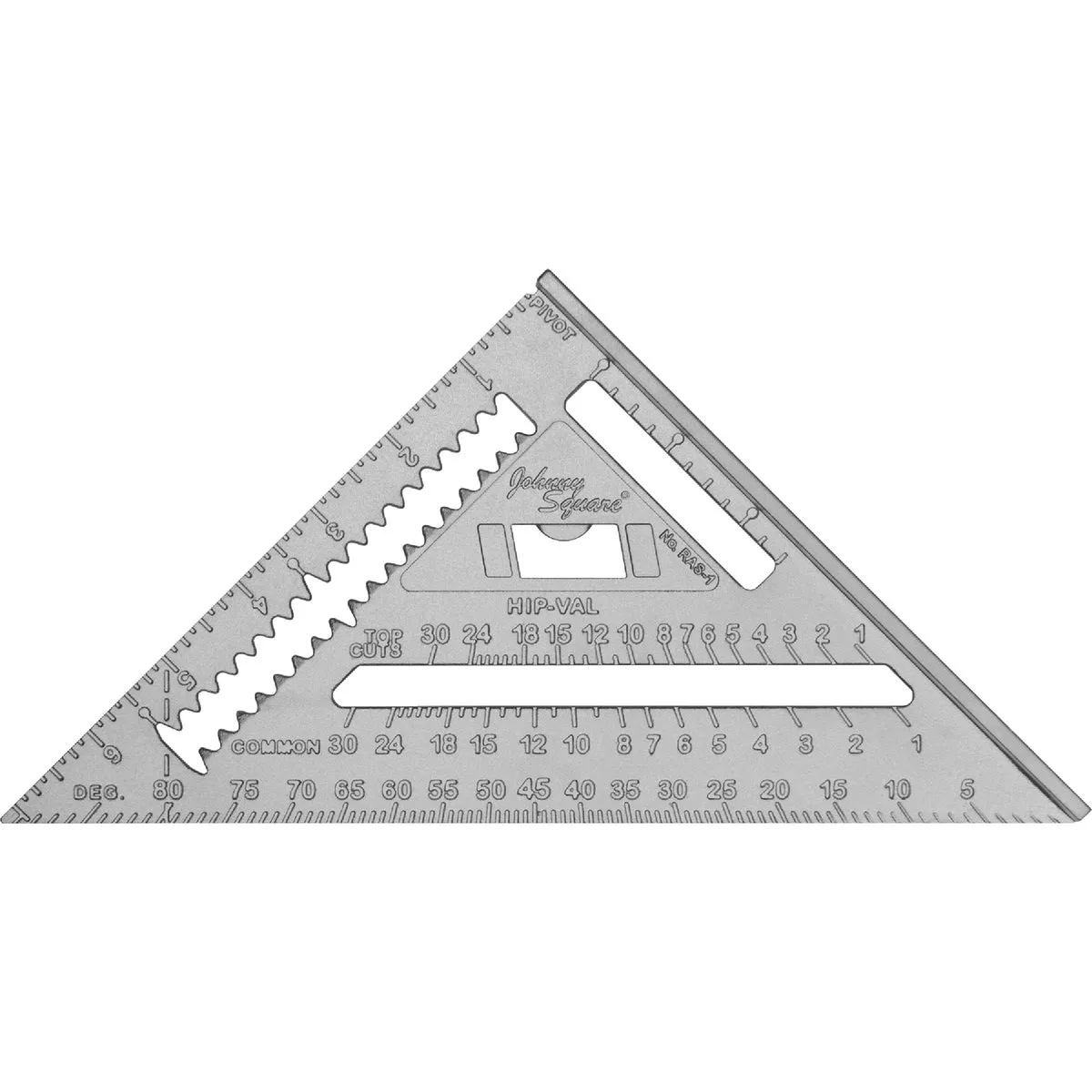 Johnson Level Johnny Square 7 In. Aluminum Rafter Square - photo 3