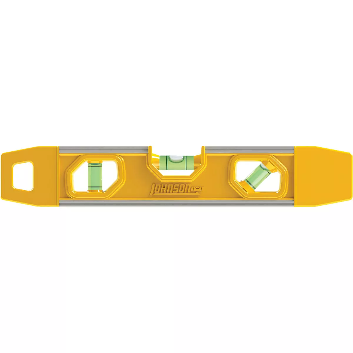 Johnson Level 9 In. Rubber Edge Aluminum Magnetic Torpedo Level
