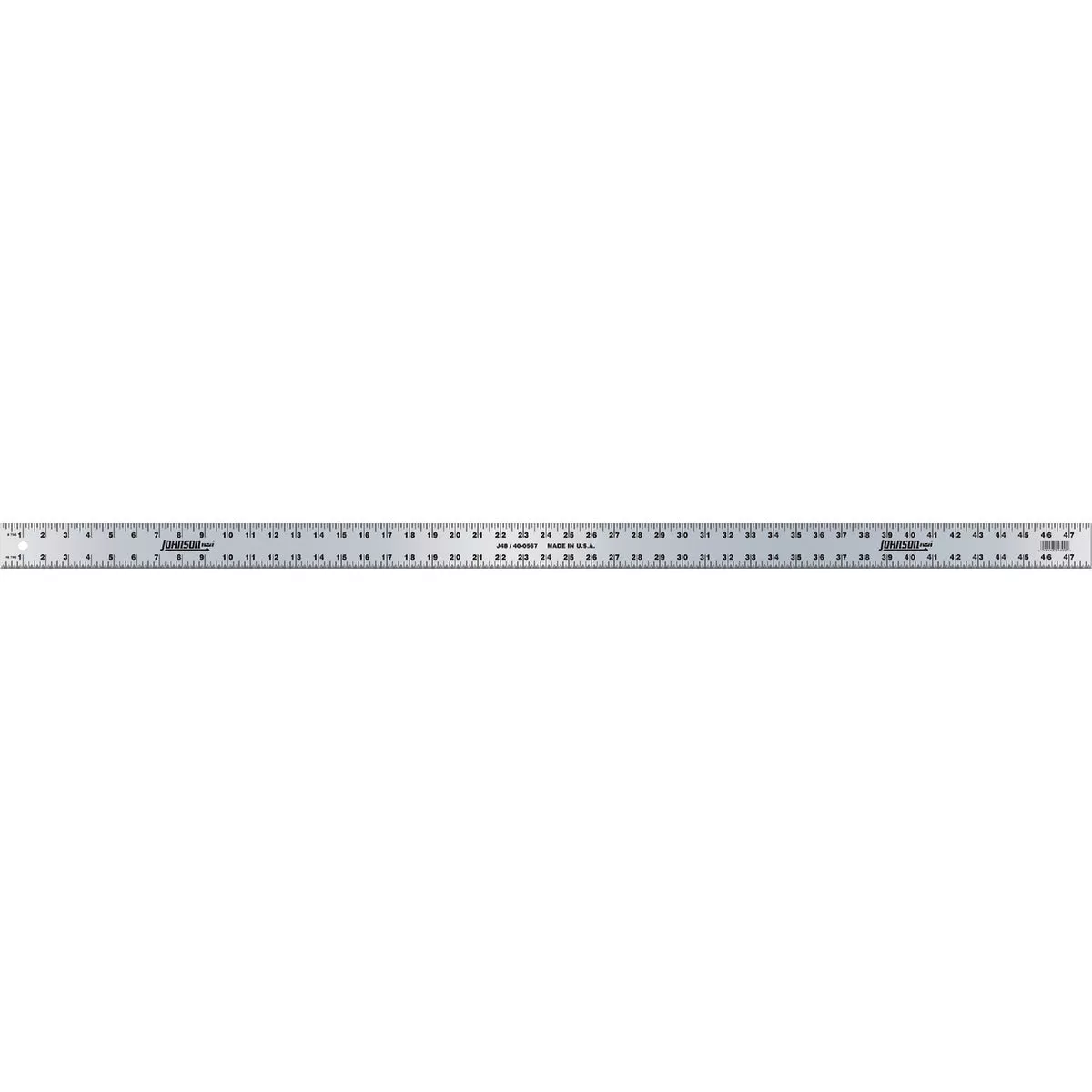 Johnson Level 48 In. Heavy-Duty Aluminum Straight Edge Ruler