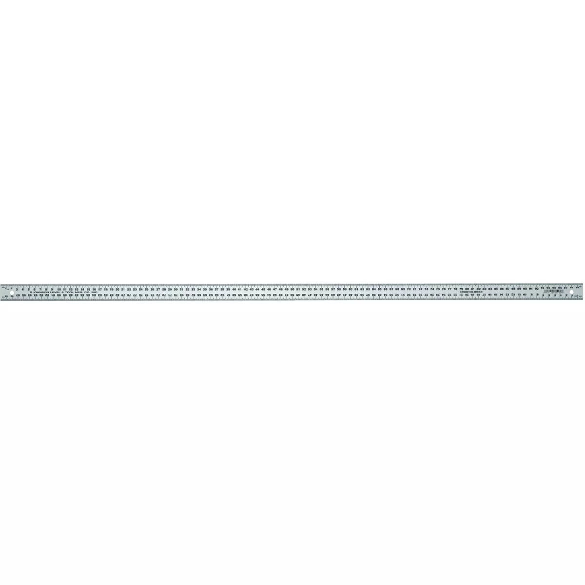 Johnson Level 36 In. Aluminum Metric Meterstick Straight Edge Ruler ...