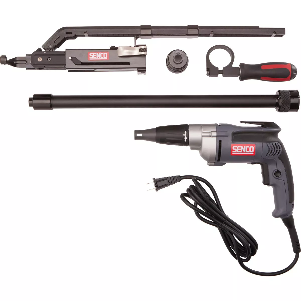 Senco DuraSpin DS532-AC 3 In. 2500 rpm Autofeed Electric Screwgun & Attachment Kit - photo 2