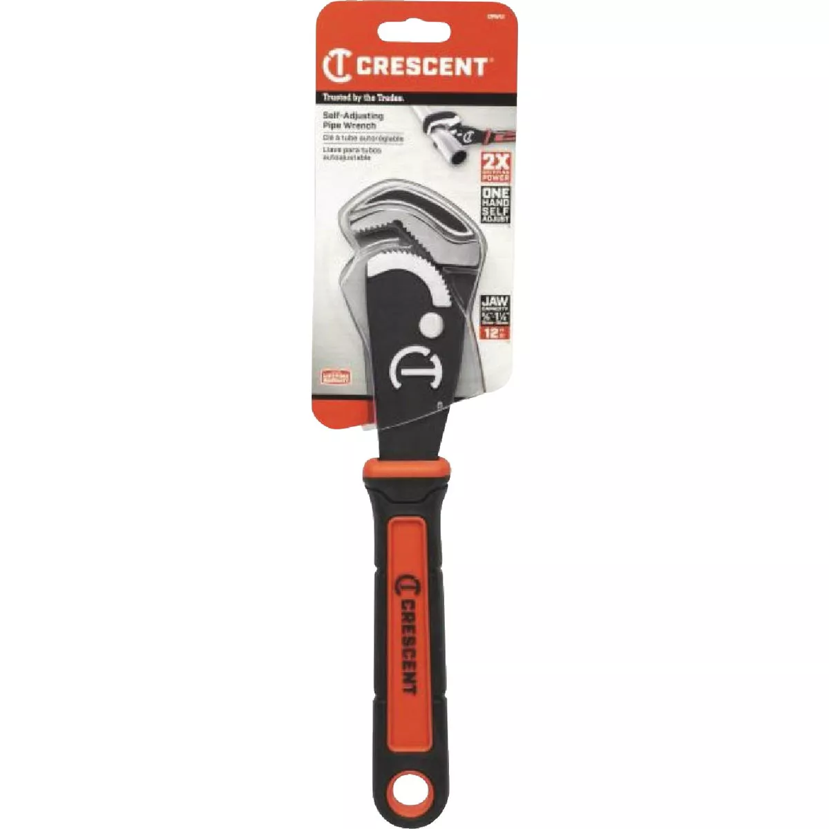 Crescent 12 In. Self-Adjusting Pipe Wrench - photo 2