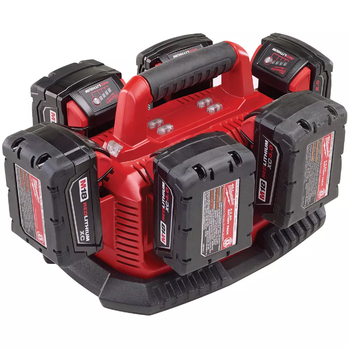 Milwaukee M18 18V 6-Port Sequential Battery Charger - photo 4