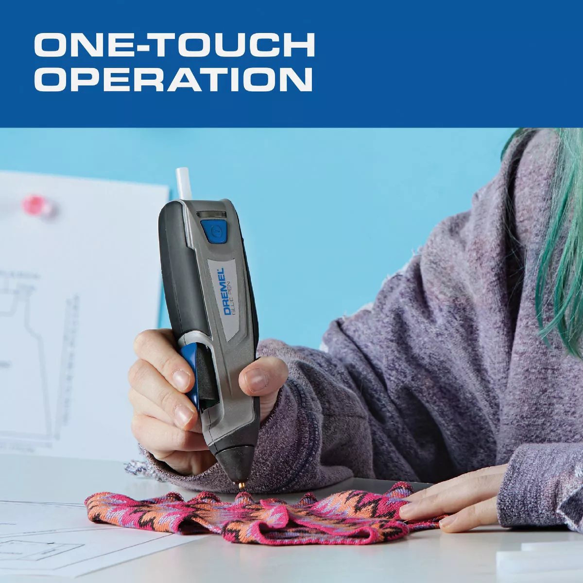 Dremel Home Solutions Standard Single-Temperature Glue Pen - photo 3