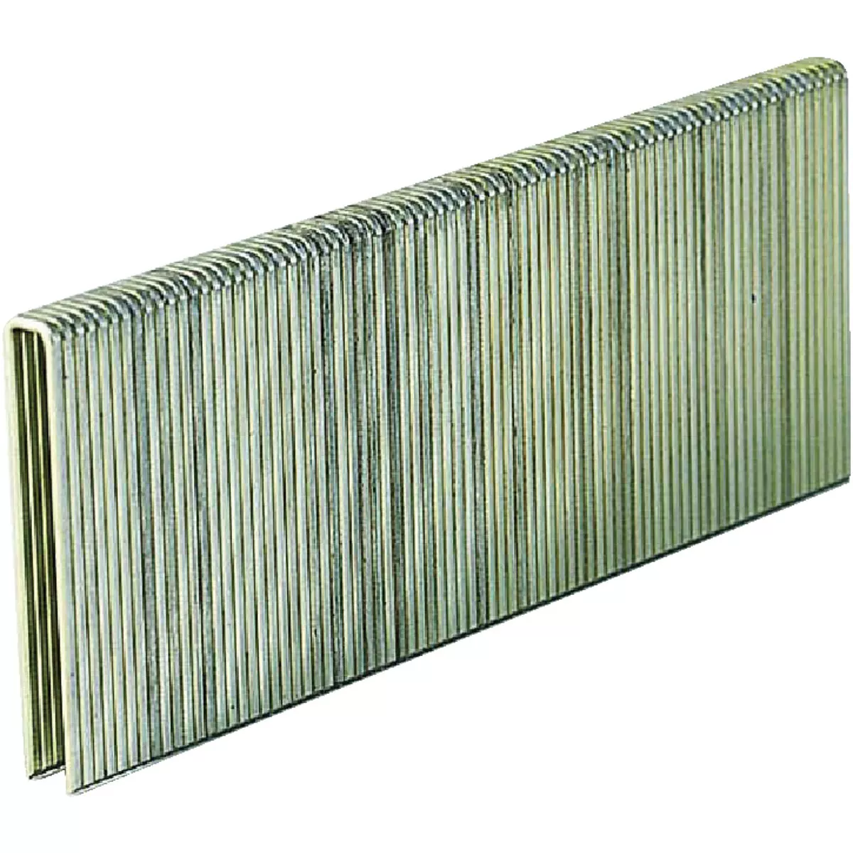 Grip-Rite 18-Gauge Galvanized L-Style Narrow Crown Finish Staple, 1/4 In. x 1-1/2 In. (5000 Ct.)