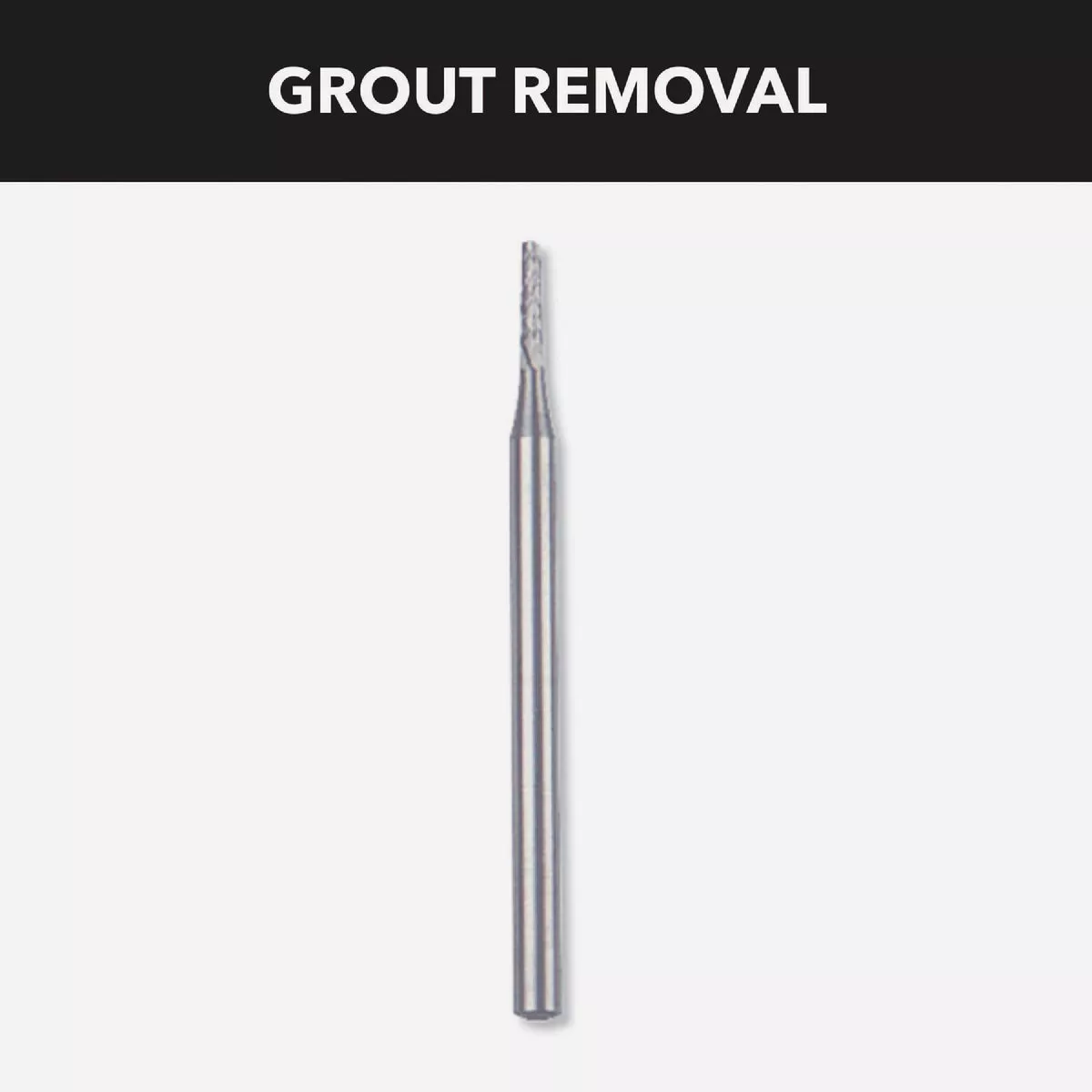 Dremel 1/16 In. Carbide Grout Removal Bit - photo 5