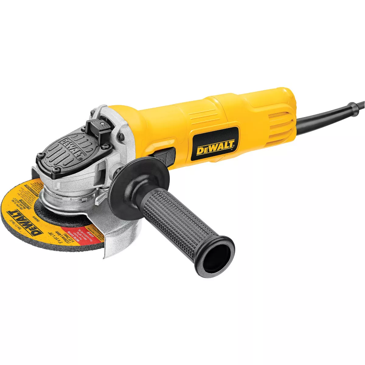 DEWALT 4-1/2 In. 7-Amp Angle Grinder with One-Touch Guard - photo 2