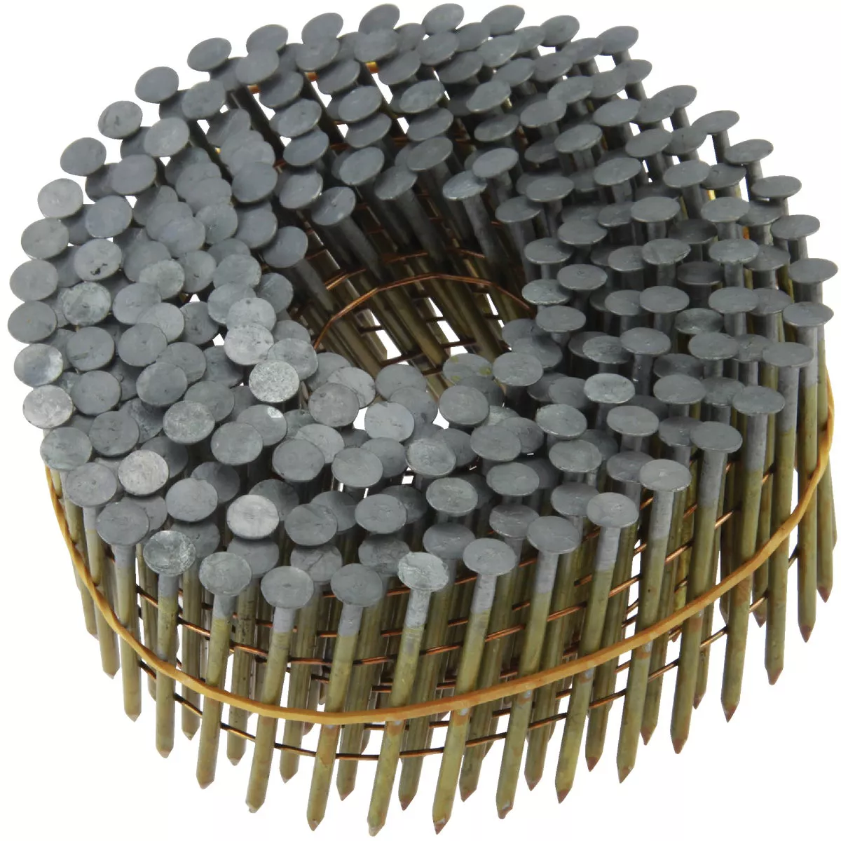 Grip-Rite 15 Degree Wire Weld Hot-Dipped Galvanized Coil Siding Nail, 2 In. x .092 In. (3000 Ct.)