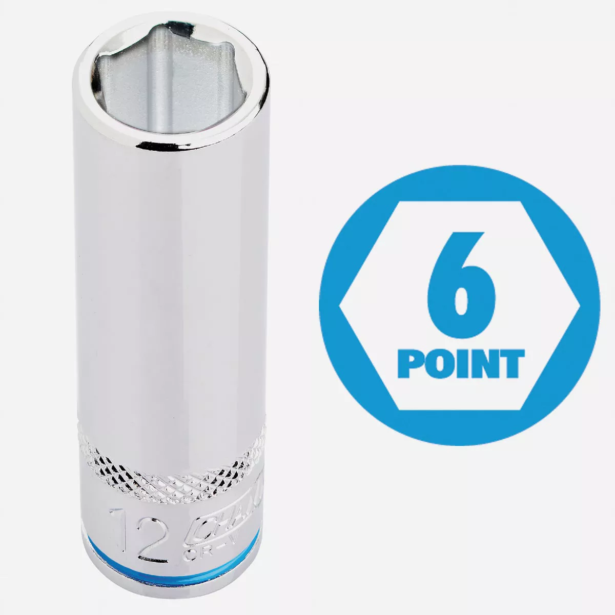 Channellock Metric 3/8 In. Drive 6-Point Deep Socket Set (8-Piece) - photo 3