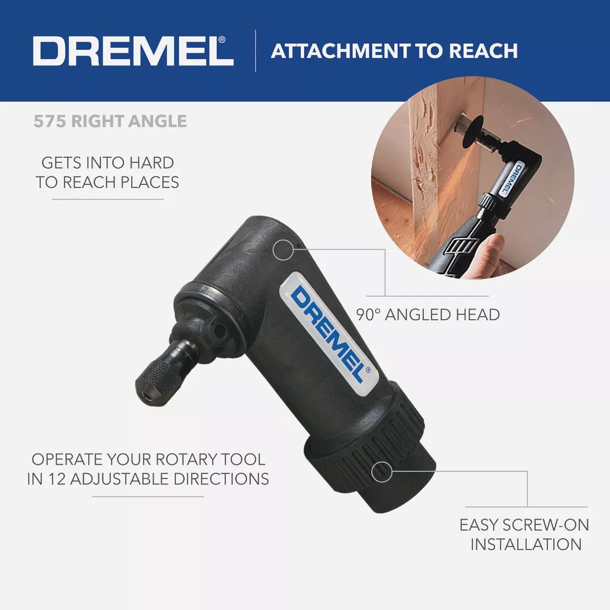 Dremel Right Angle Attachment - photo 7