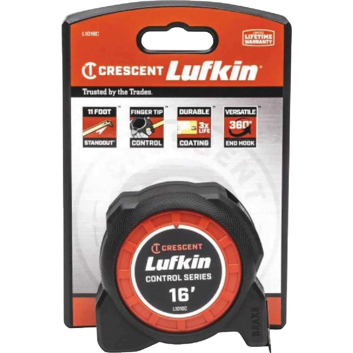 Crescent Lufkin Control Series 1-3/16 In. x 16 Ft. Power Tape Measure - photo 2