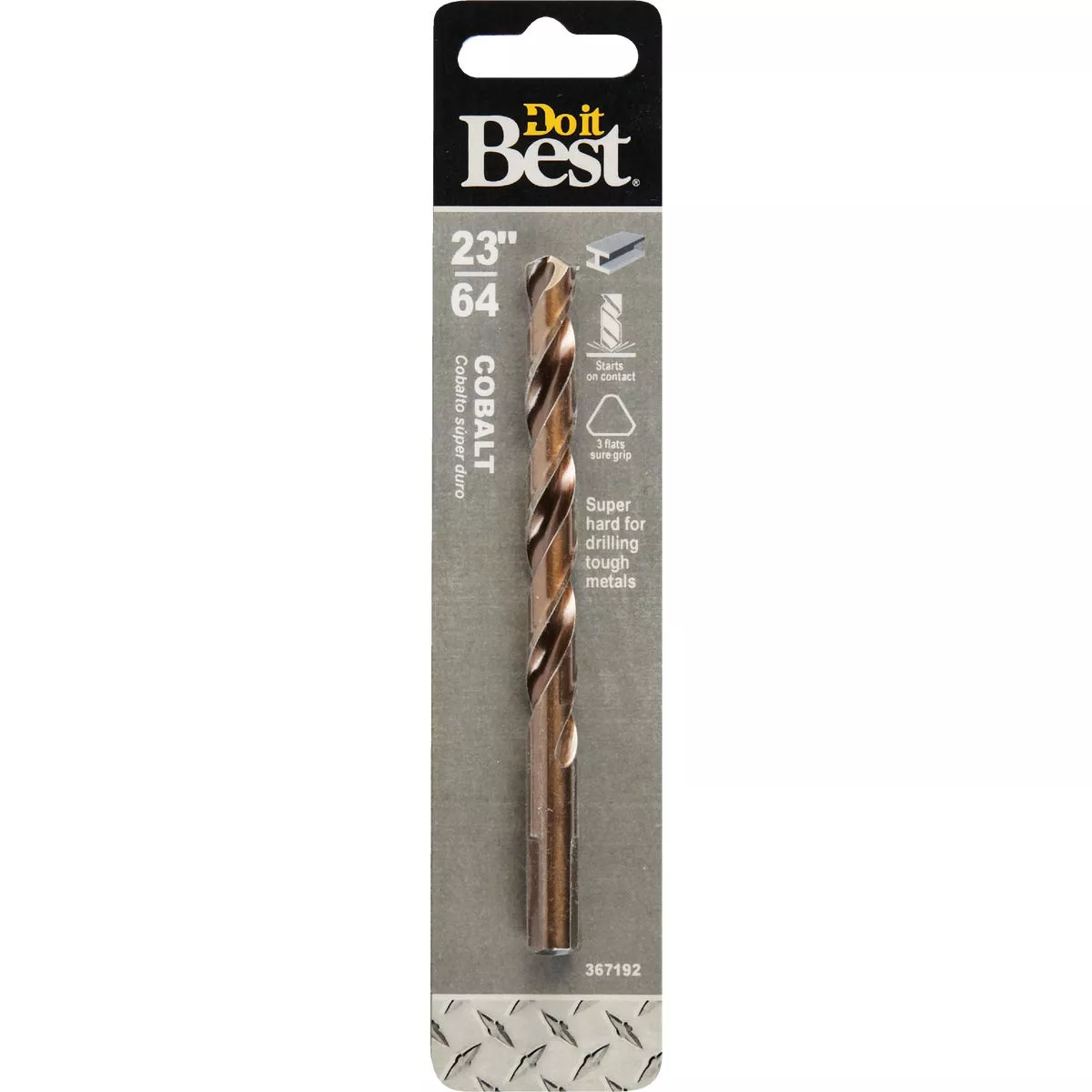 Do it Best 23/64 In. Cobalt Drill Bit