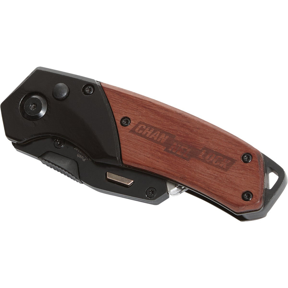 Channellock Wood Grip Folding Utility Knife Do it Best