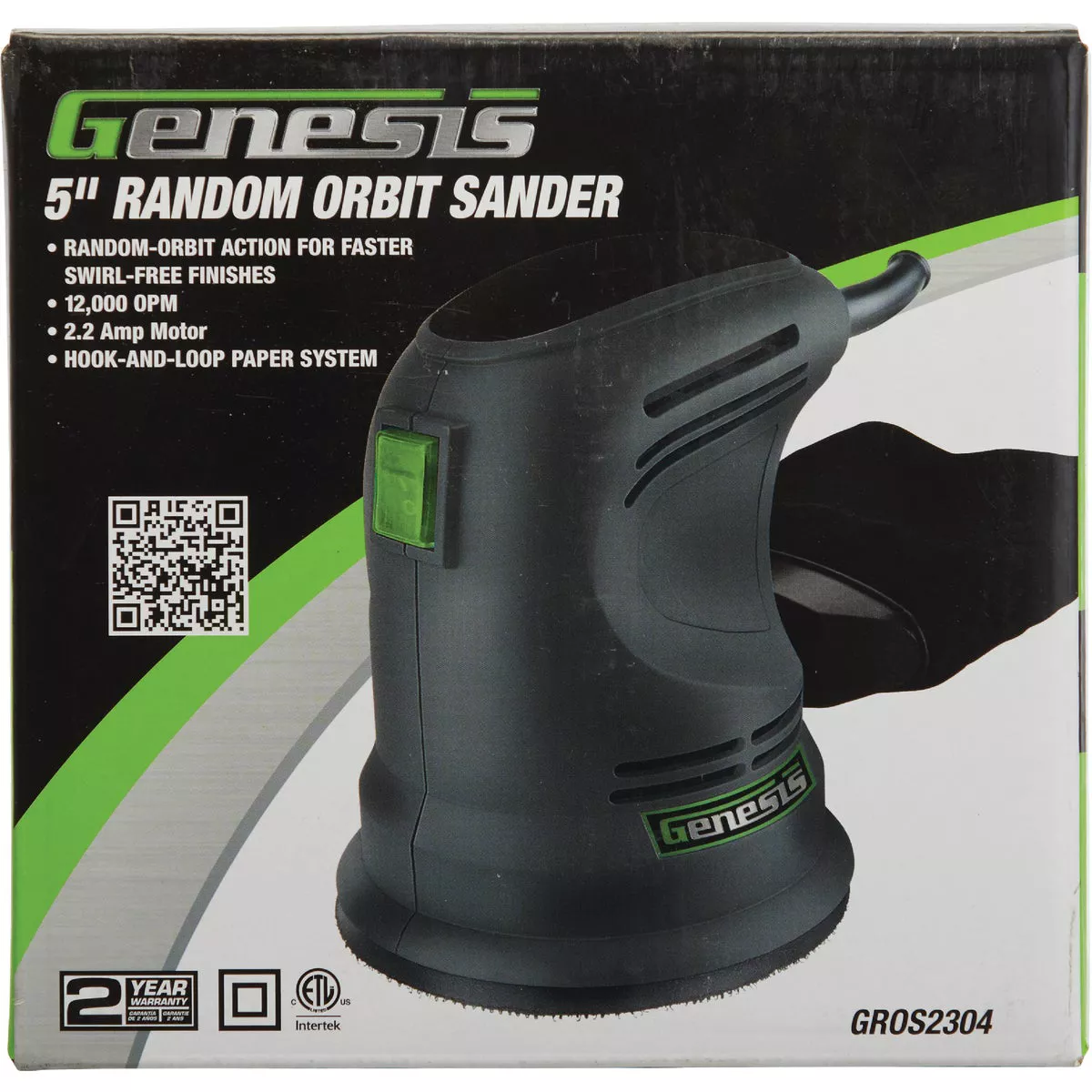 Genesis 5 In. 2.2A Random Orbit Sander - photo 2