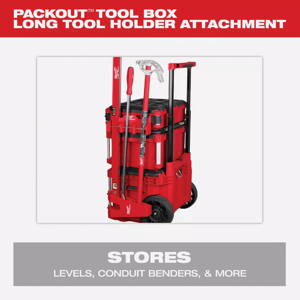 Milwaukee PACKOUT Tool Box Long Tool Holder Attachment - photo 5