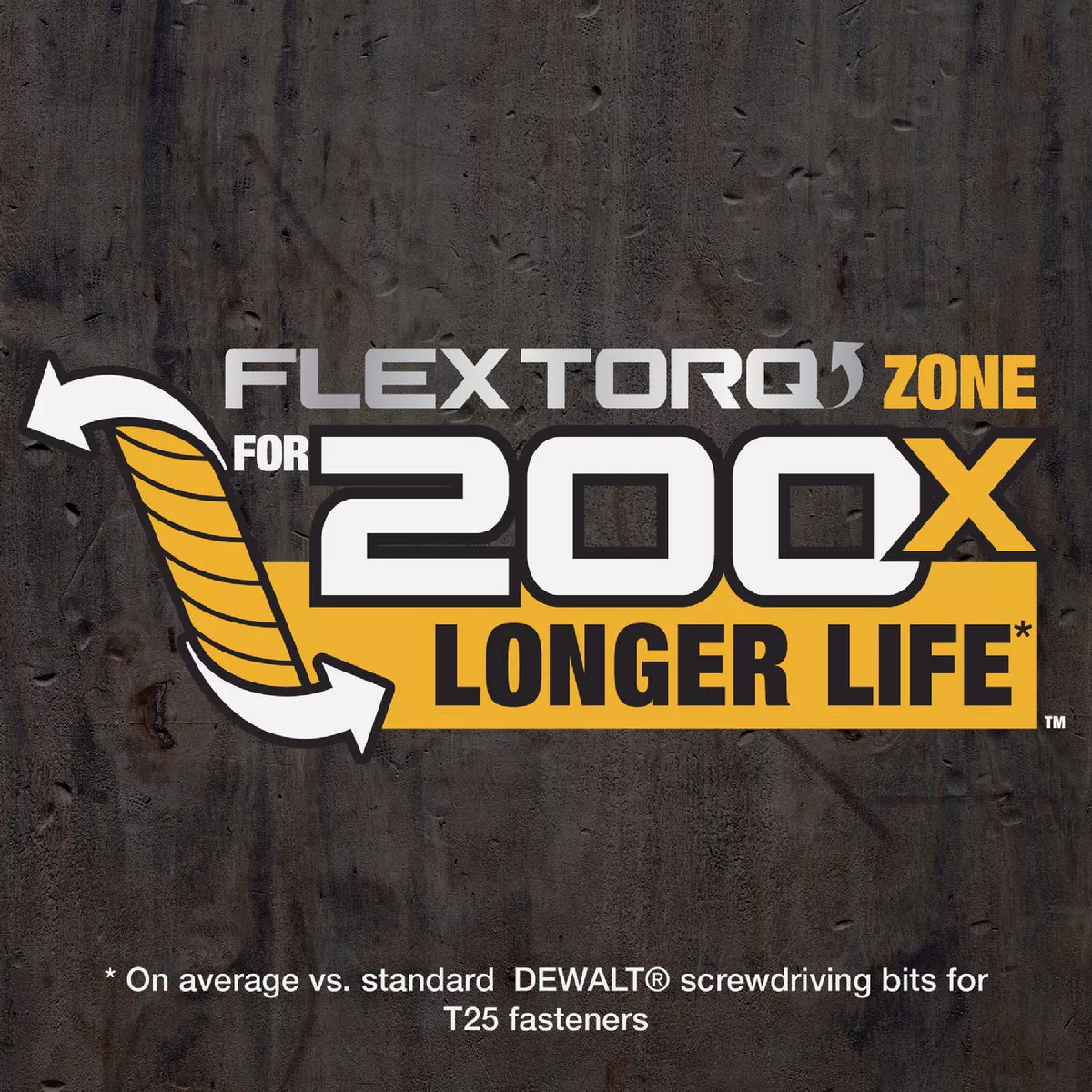 DEWALT FlexTorq 2 In. T25 TORX Impact Screwdriver Bit (3-Pack) - photo 4