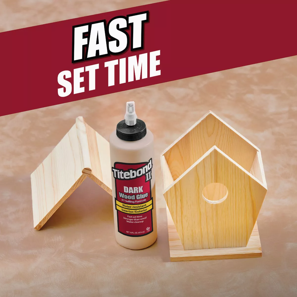 Titebond II 8 Oz. Dark Wood Glue - photo 3