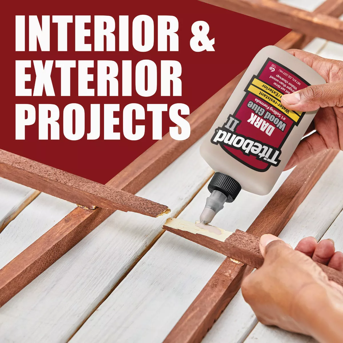 Titebond II 8 Oz. Dark Wood Glue - photo 4