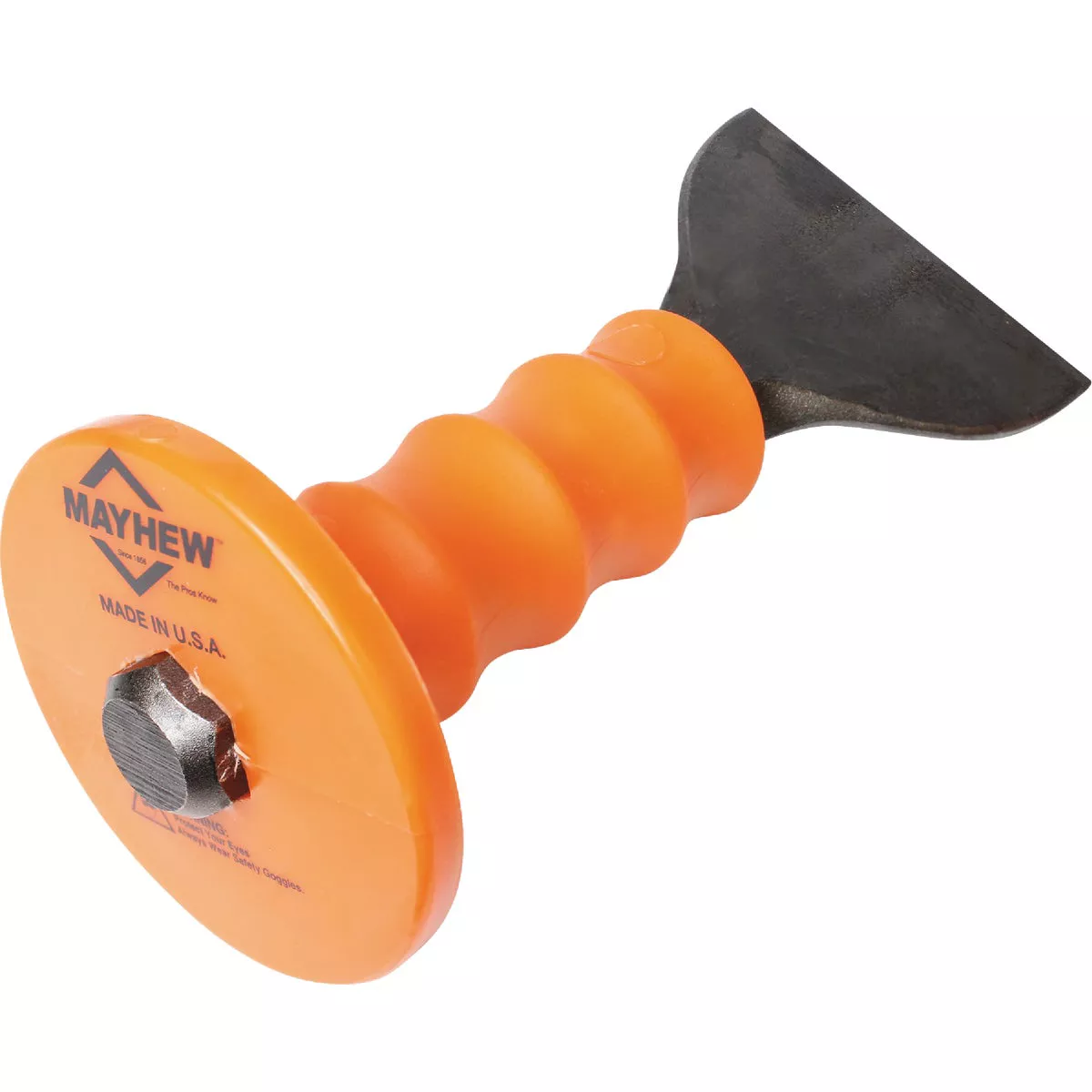 Mayhew Tools 3-1/2 In. x 7 In. Handguarded Brick Chisel - photo 2