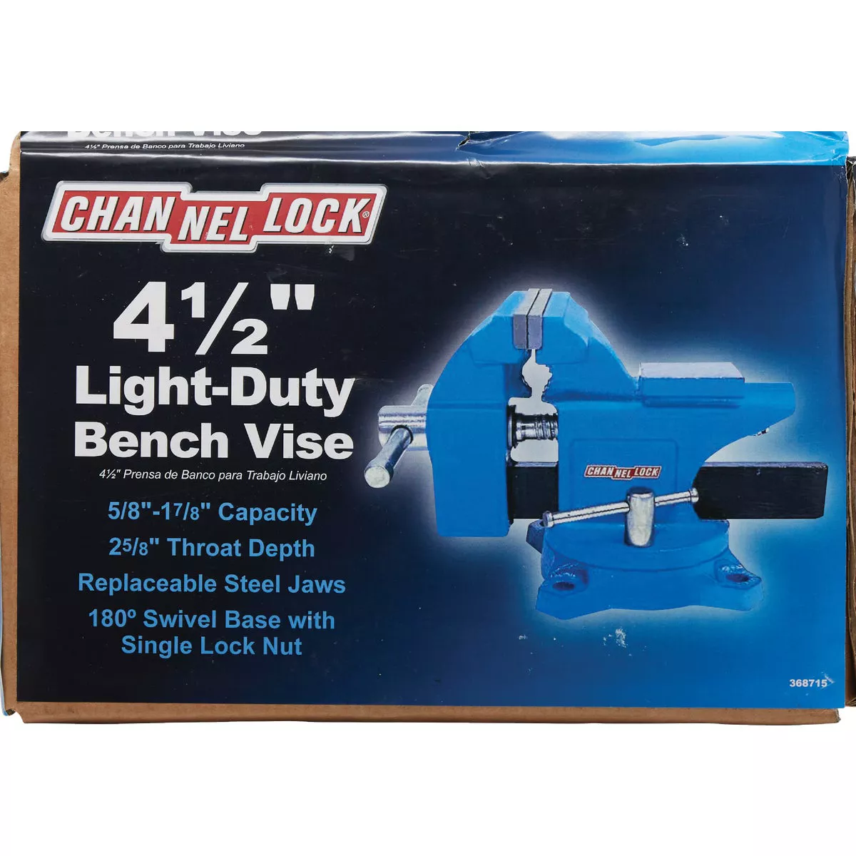 Channellock 4-1/2 In. Light-Duty Bench Vise | True Value Hardware