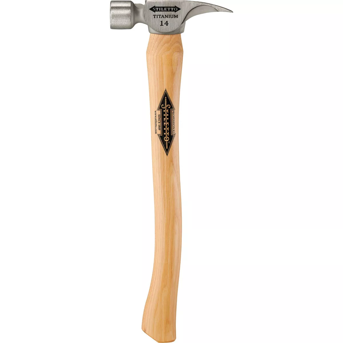 ティムフィーアン Stiletto 14 Oz. Smooth-Face Framing Hammer with Hickory